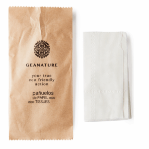 PAÑUELOS 3 UDS CELULOSA FLOW PACK KRAFT ECO 100 % RECICLADO